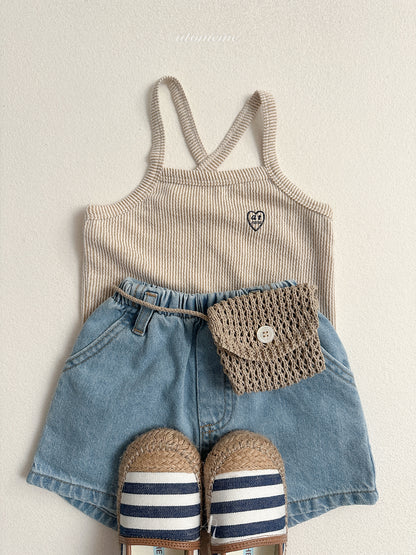Denim Short Pants | atomeme