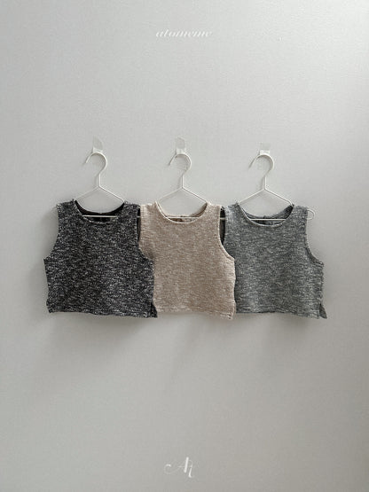 40.Nut Wool Vest