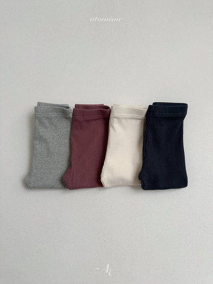 06.Milky Rib Leggings