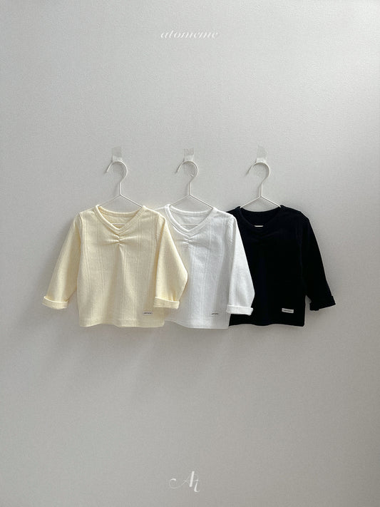 09.Lily Shirring T-Shirt
