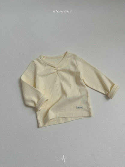 09.Lily Shirring T-Shirt