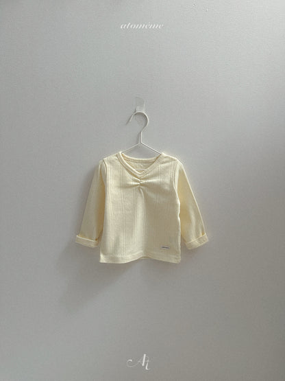 09.Lily Shirring T-Shirt