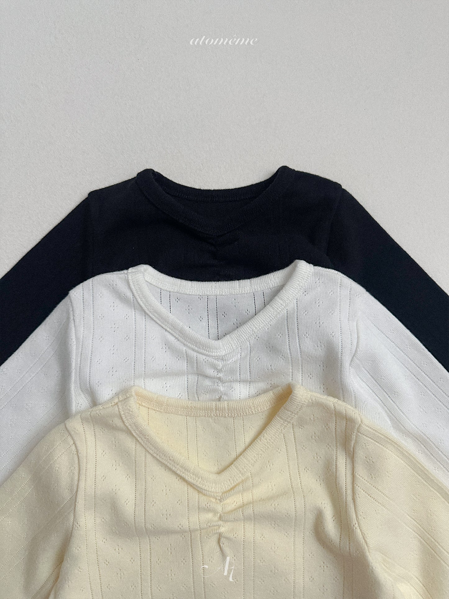 09.Lily Shirring T-Shirt