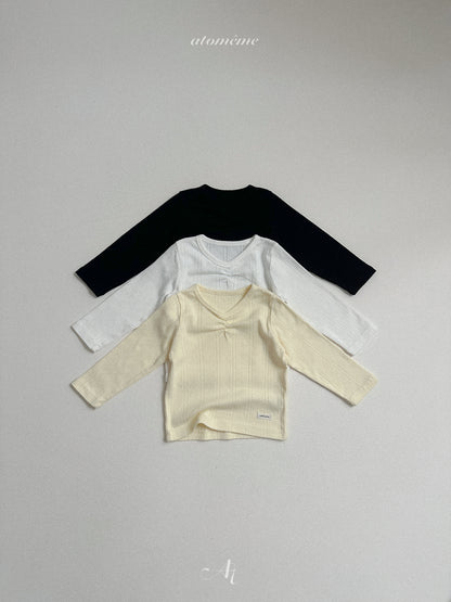 09.Lily Shirring T-Shirt