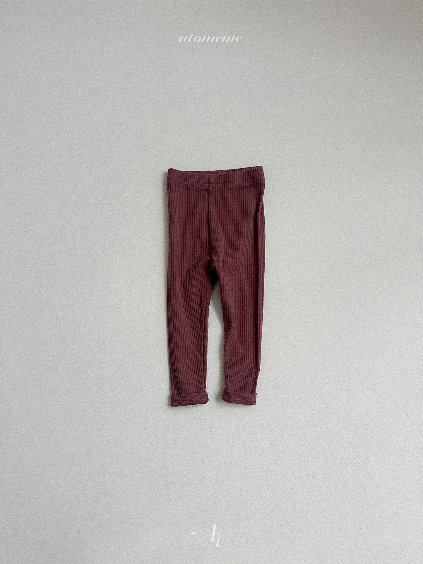 06.Milky Rib Leggings