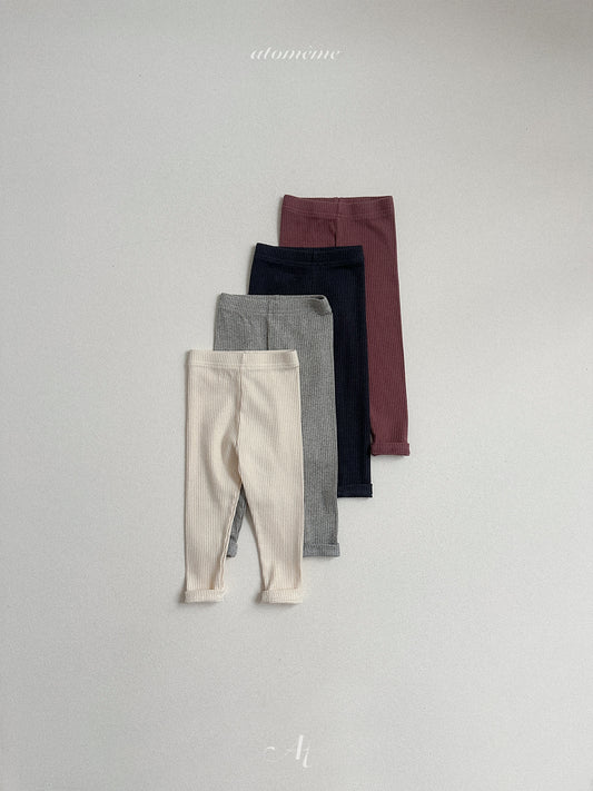 06.Milky Rib Leggings