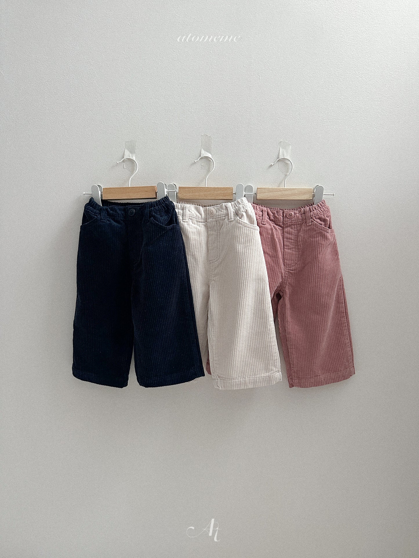 14.Crepe Corduroy Pants