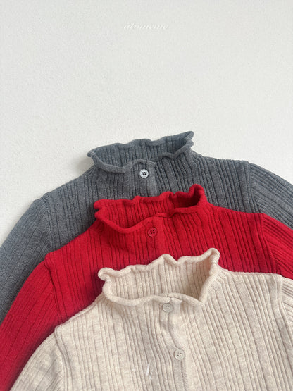 42.French Knit Cardigan