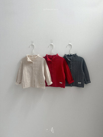 42.French Knit Cardigan