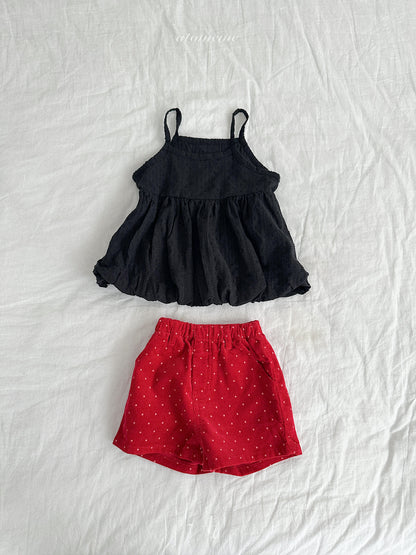 21.Dot Corduroy Pants
