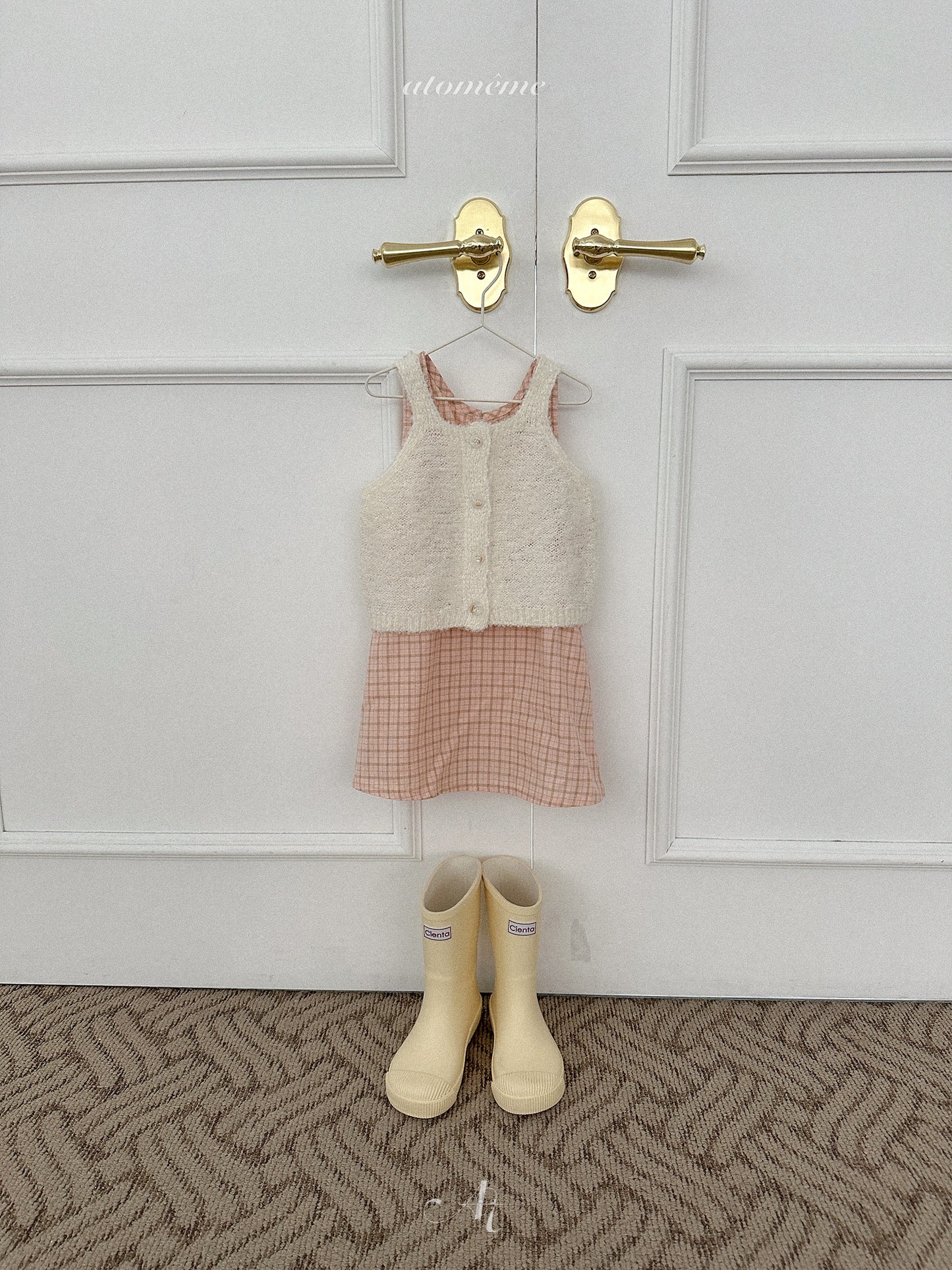 33.Hay Check Dress