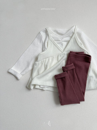 06.Milky Rib Leggings