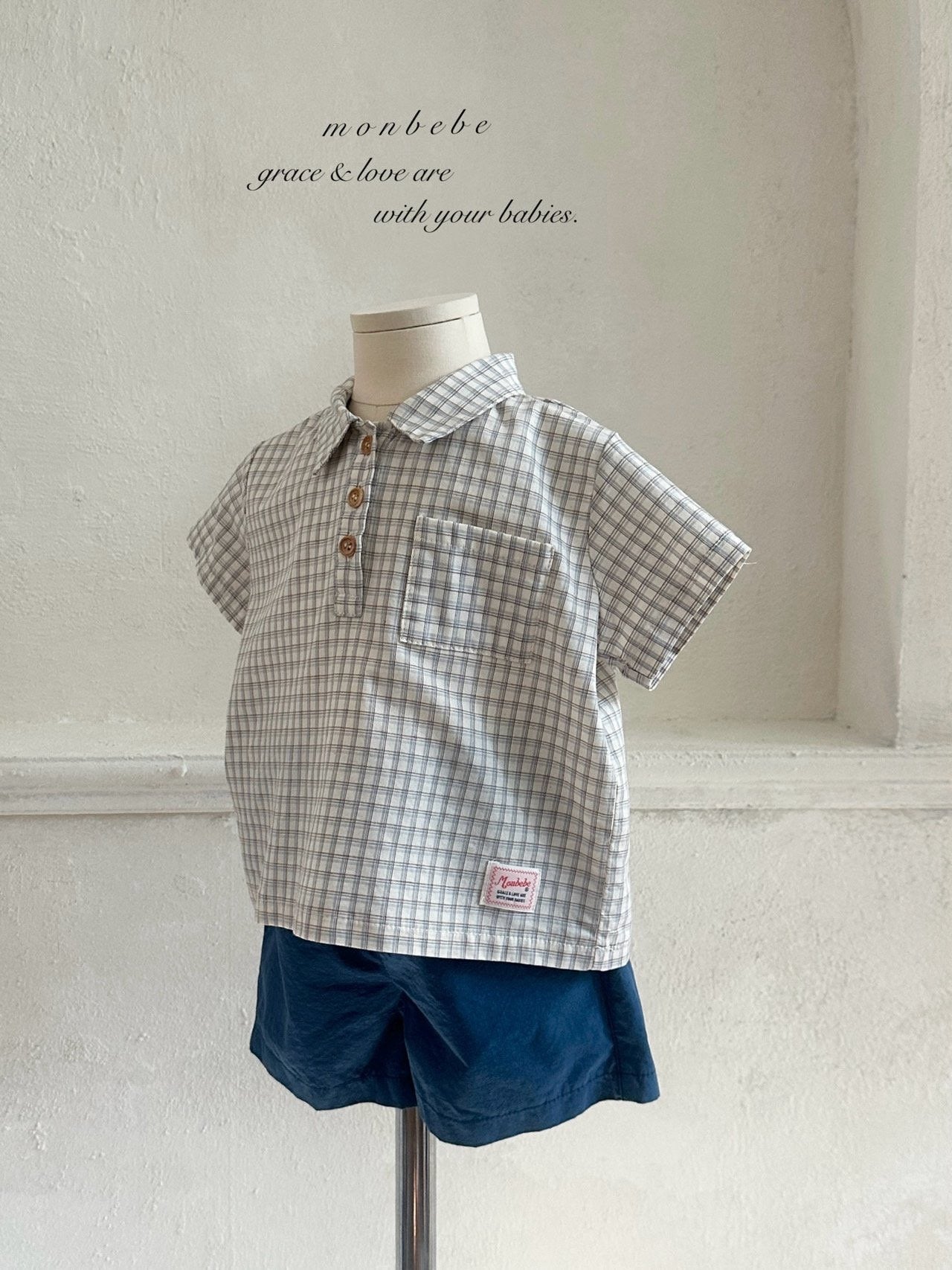 【期間限定 PRE-ODER】14.Leo Check Shirt