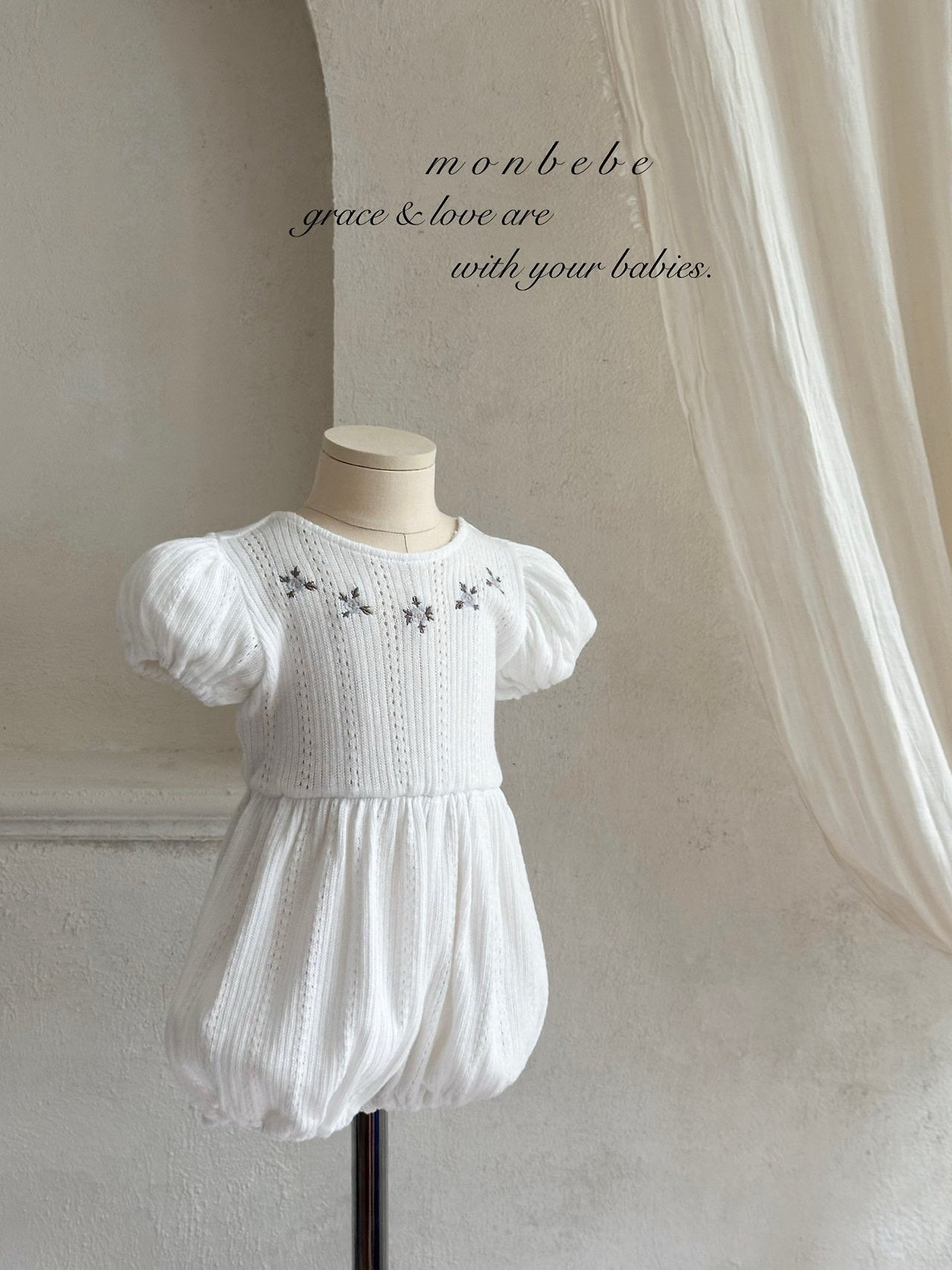 【期間限定 PRE-ODER】7.Lea Embroidery Suit (Kids)