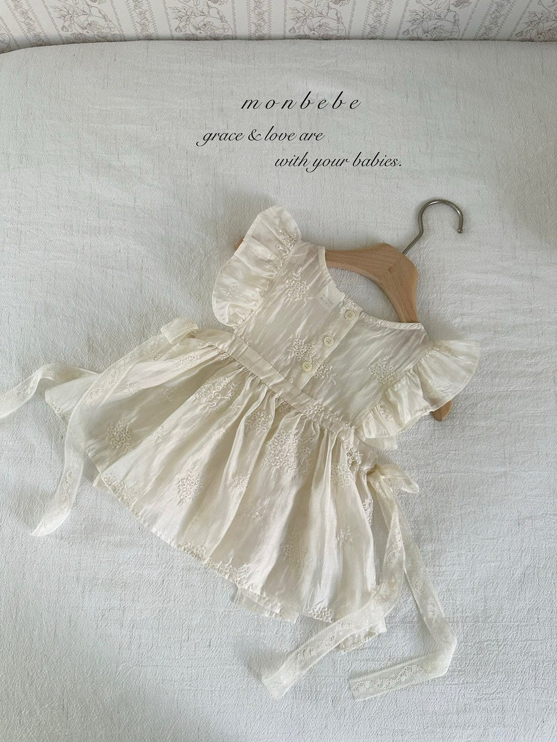 【PRE-ODER〆8.9(sun)】13. Lily Layered Dress (Baby) | monbebe