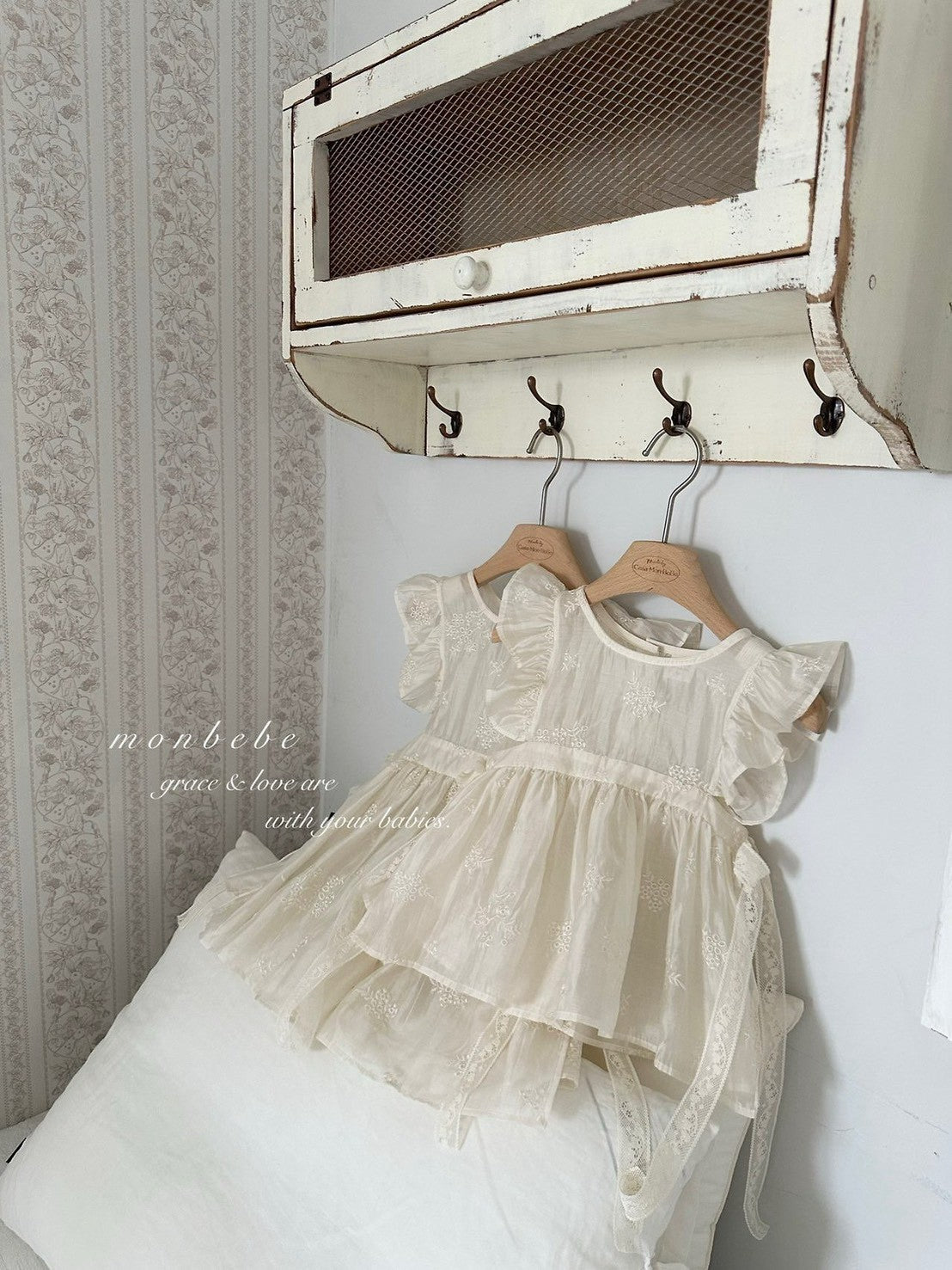 【PRE-ODER〆8.9(sun)】13. Lily Layered Dress (Baby) | monbebe