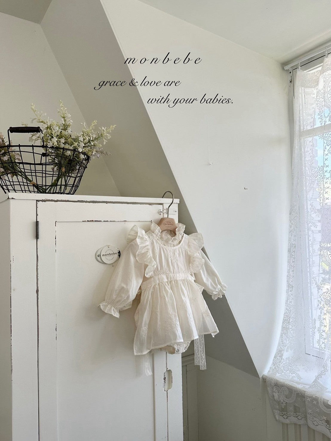 【PRE-ODER〆8.9(sun)】13. Lily Layered Dress (Baby) | monbebe