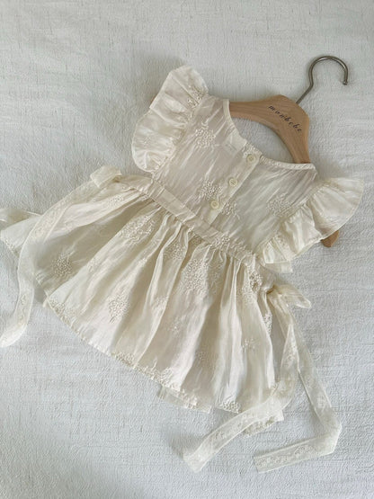 【秋のPRE-ODER 5%OFF】12. Lily Layered Dress (Kids) | monbebe