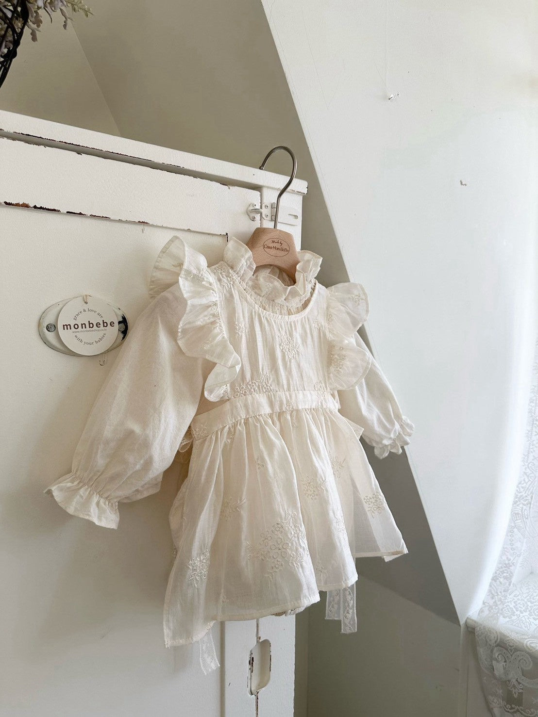 【PRE-ODER〆8.9(sun)】13. Lily Layered Dress (Baby) | monbebe