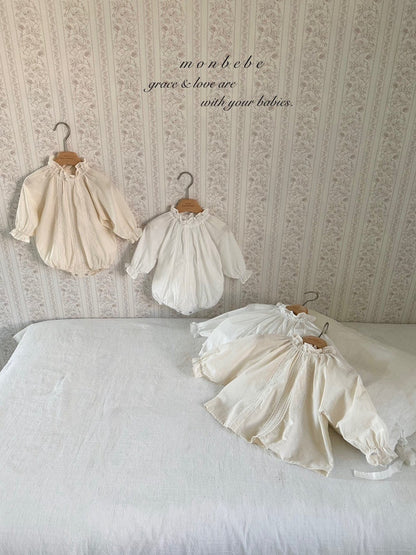 【秋のPRE-ODER 5%OFF】11. Chloe Lace Suit | monbebe