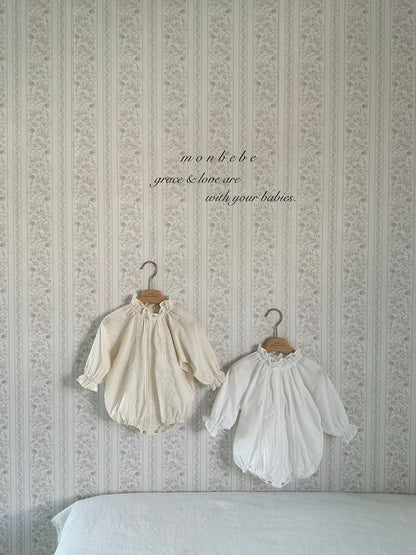 【秋のPRE-ODER 5%OFF】11. Chloe Lace Suit | monbebe
