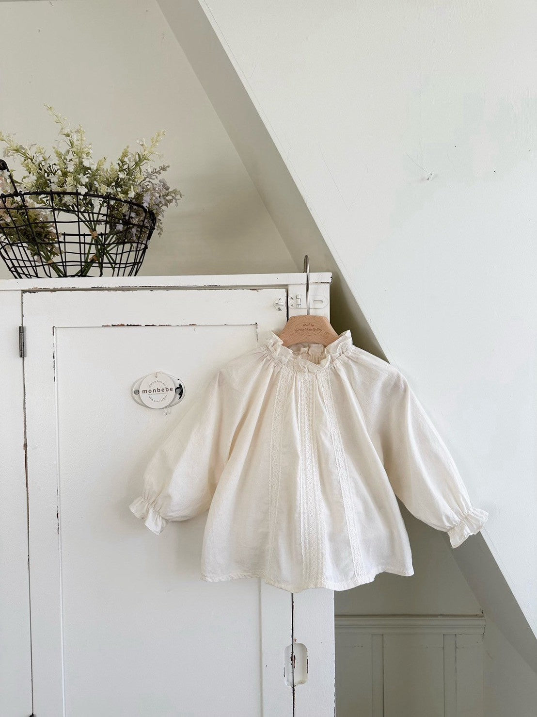【PRE-ODER〆8.9(sun)】10. Chloe Lace Blouse | monbebe
