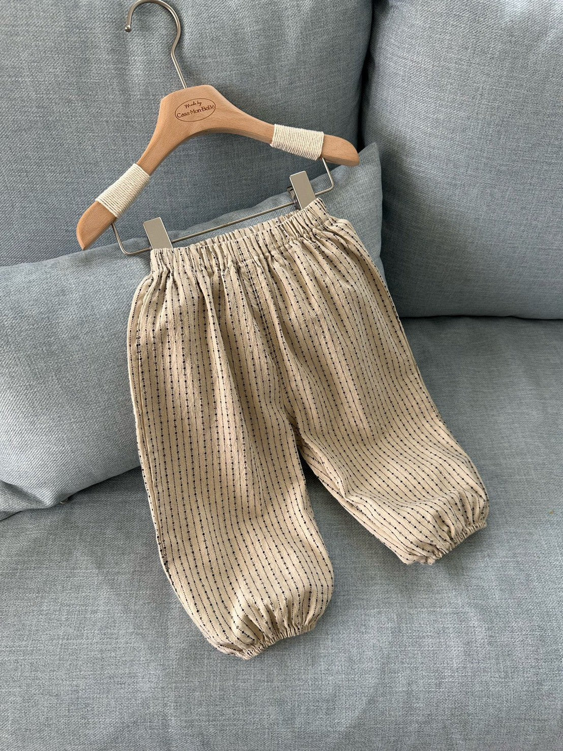 【PRE-ODER〆8.9(sun)】19. Jacquard Jogger Pants | monbebe