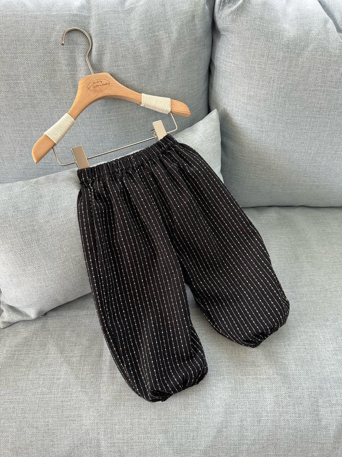 【PRE-ODER〆8.9(sun)】19. Jacquard Jogger Pants | monbebe