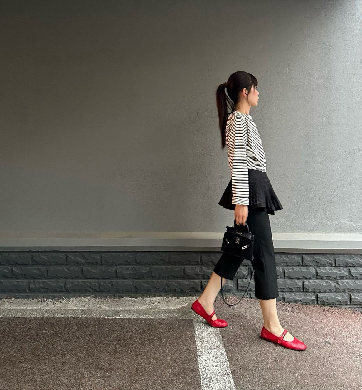 【PRE-ODER〆8.9(sun)】01. Layered Pleated Apron (Adult) | monbebe