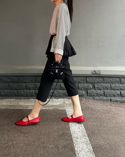 【秋のPRE-ODER 5%OFF】01. Layered Pleated Apron (Adult) | monbebe