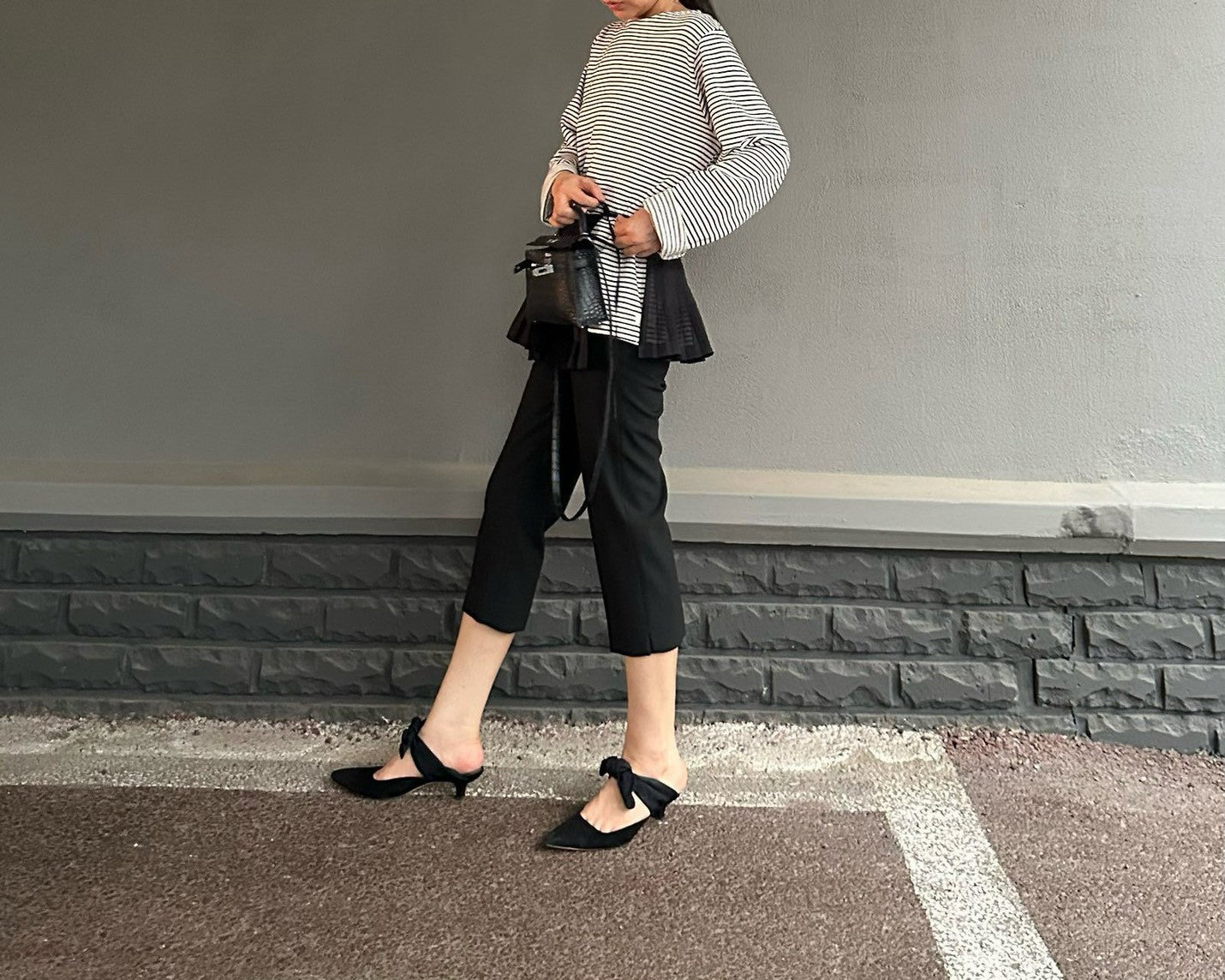【PRE-ODER〆8.9(sun)】01. Layered Pleated Apron (Adult) | monbebe