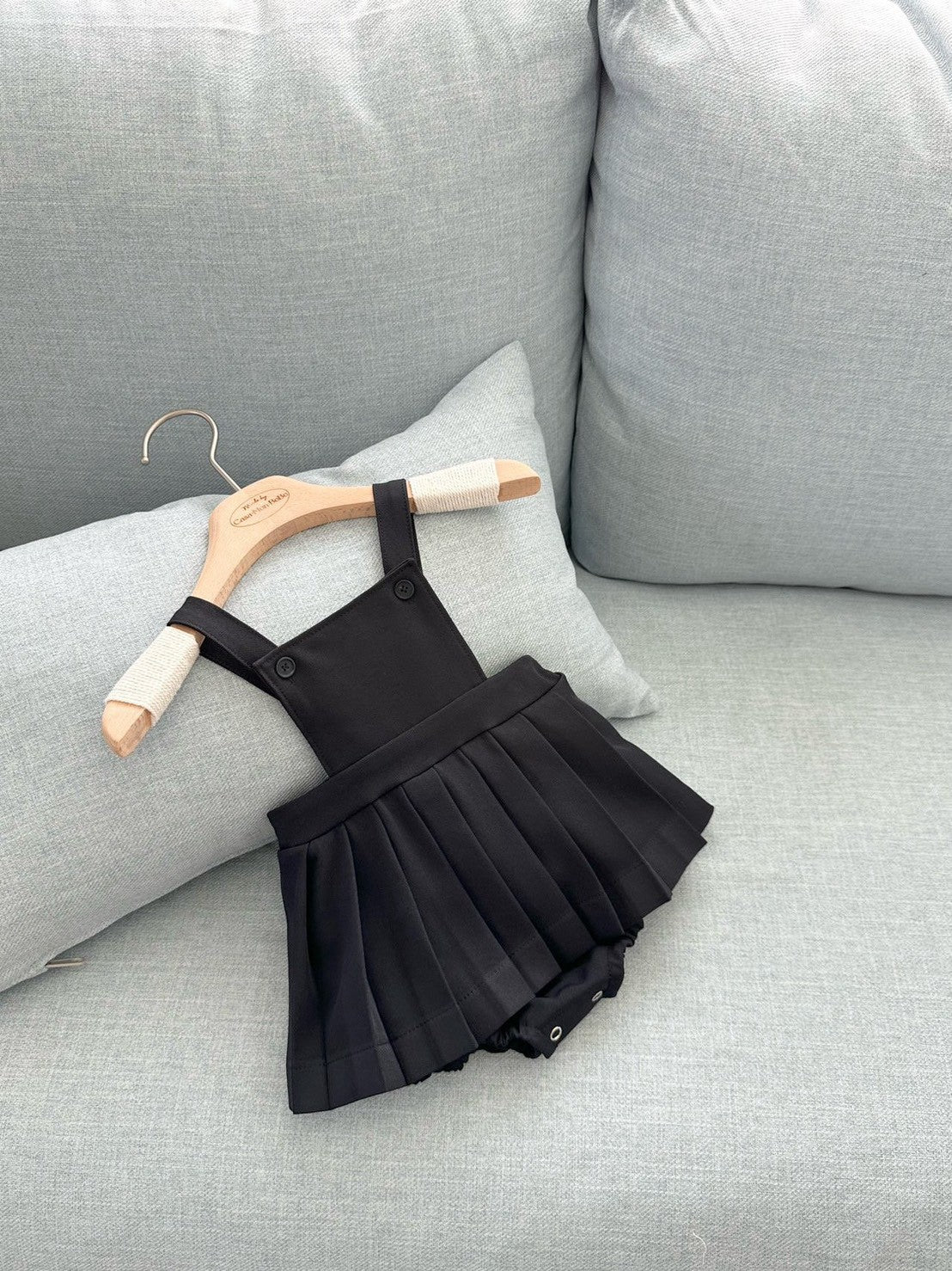 【PRE-ODER〆8.9(sun)】42. Louis Pleated Suspender Suit | monbebe