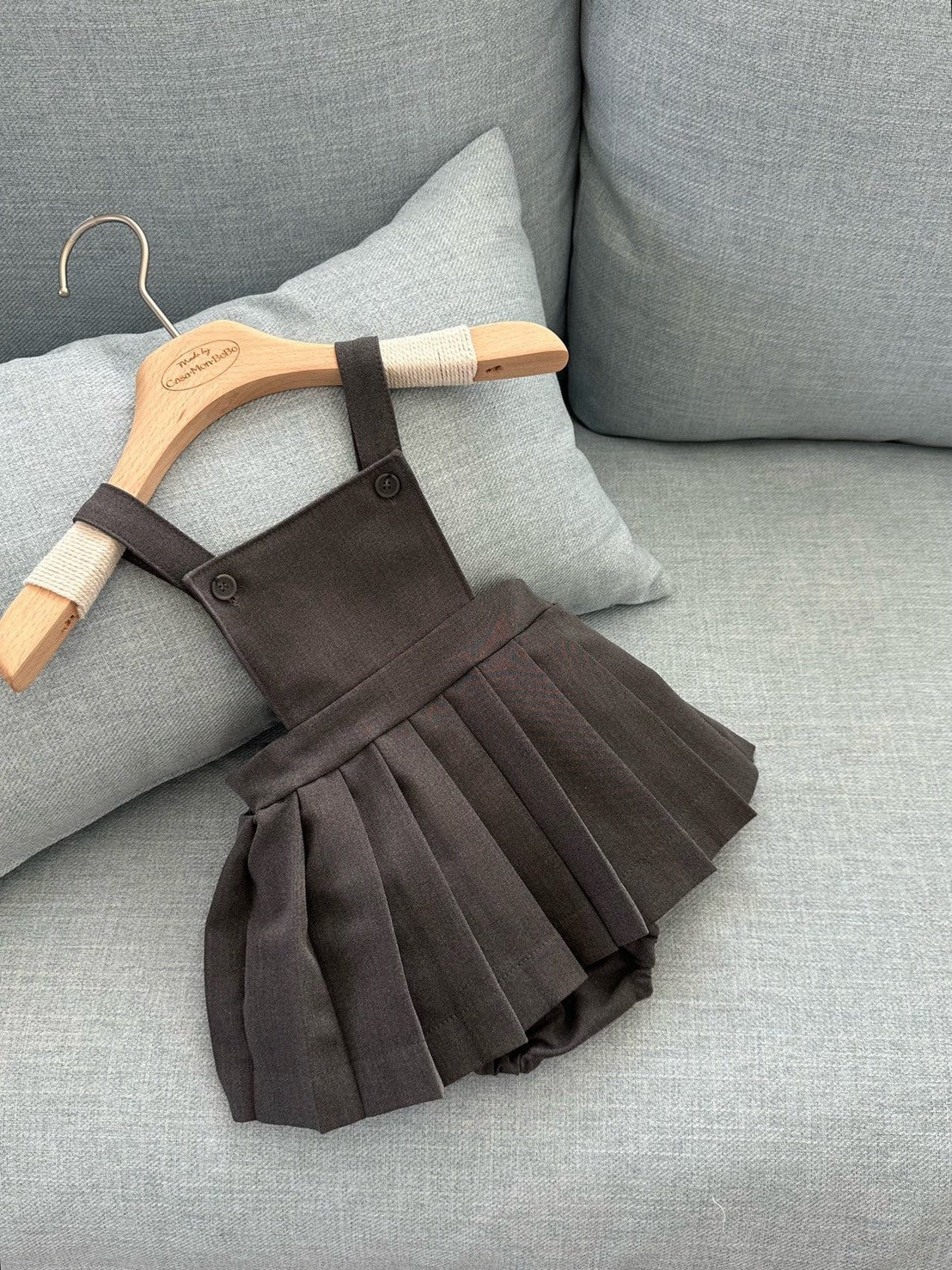 【PRE-ODER〆8.9(sun)】42. Louis Pleated Suspender Suit | monbebe