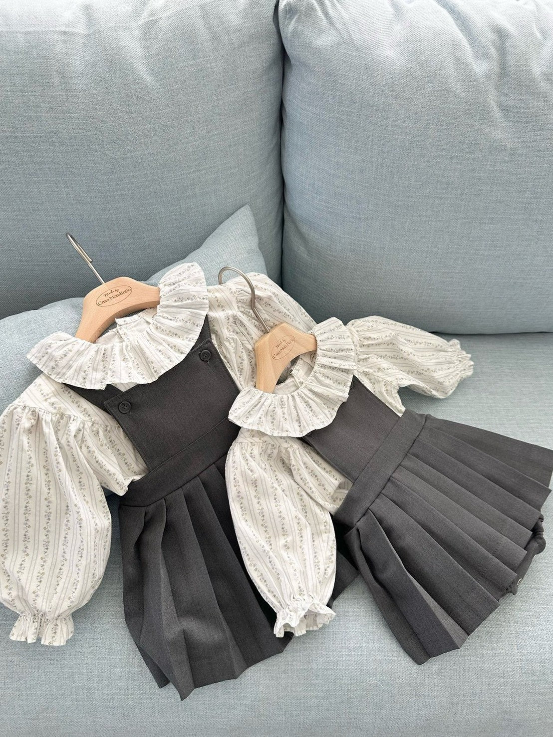 【PRE-ODER〆8.9(sun)】42. Louis Pleated Suspender Suit | monbebe