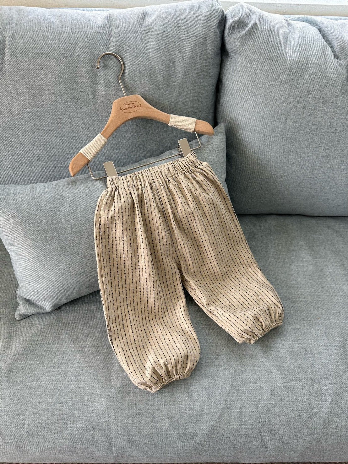 【PRE-ODER〆8.9(sun)】19. Jacquard Jogger Pants | monbebe