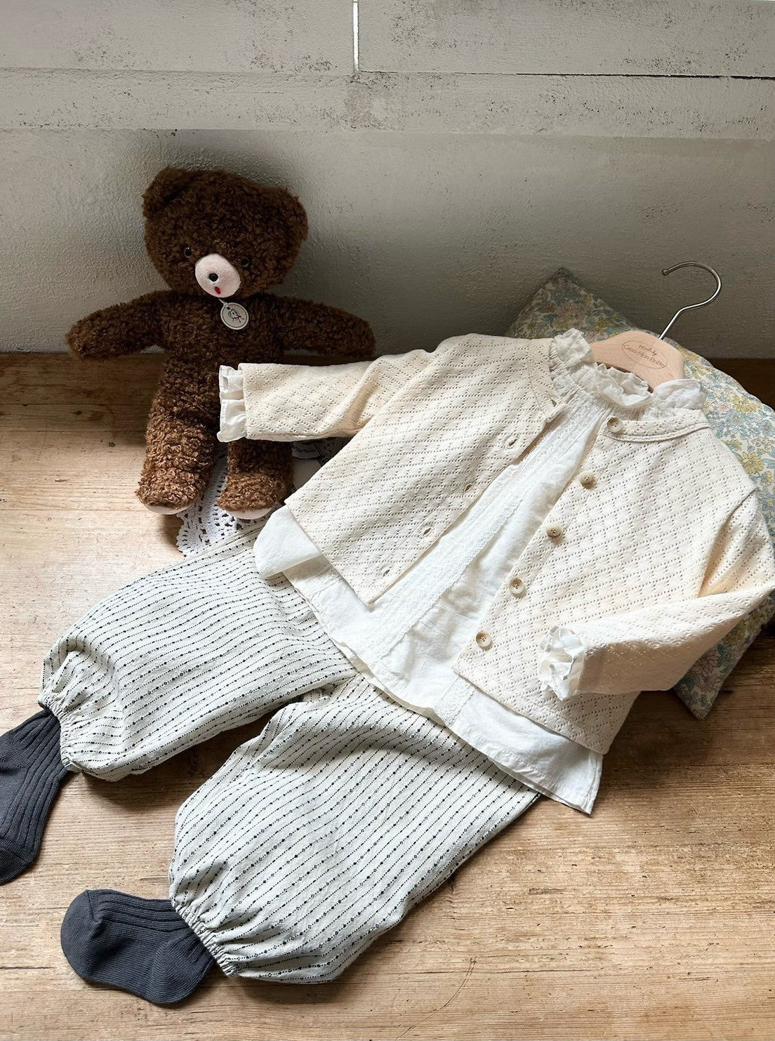 【PRE-ODER〆8.9(sun)】19. Jacquard Jogger Pants | monbebe