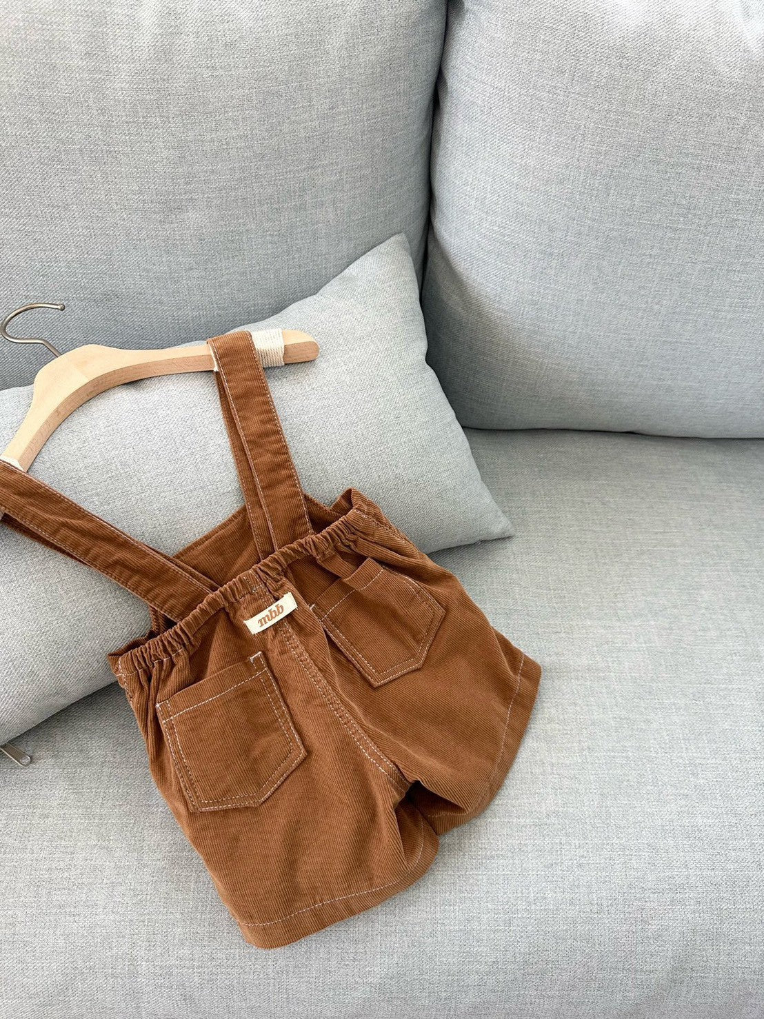 【PRE-ODER〆8.9(sun)】29. Royal Corduroy Suspender Pants | monbebe