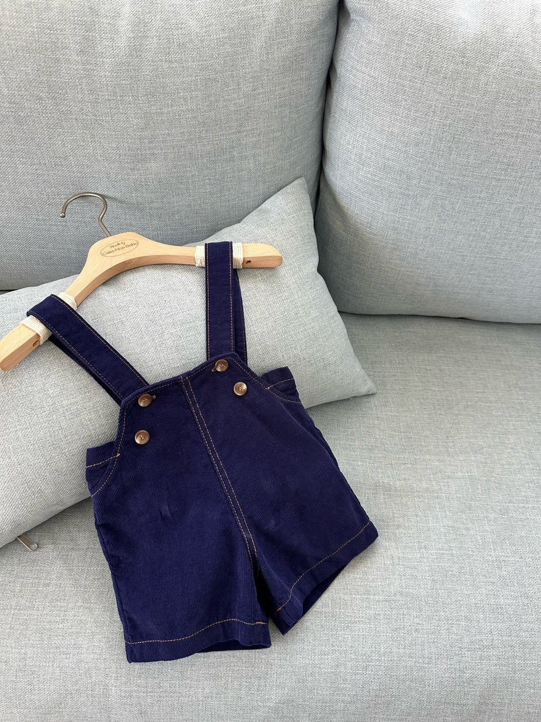 【PRE-ODER〆8.9(sun)】29. Royal Corduroy Suspender Pants | monbebe