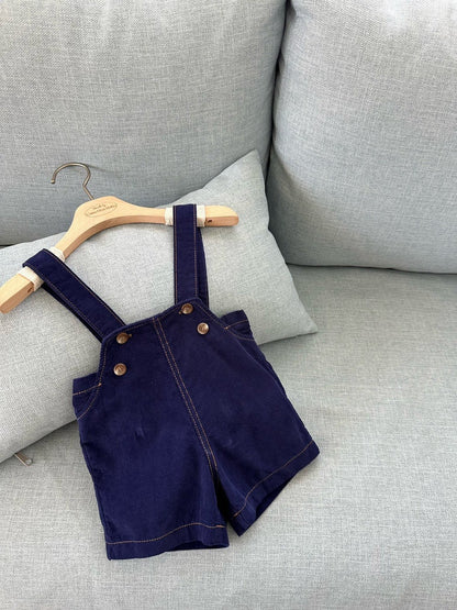 【秋のPRE-ODER 5%OFF】29. Royal Corduroy Suspender Pants | monbebe
