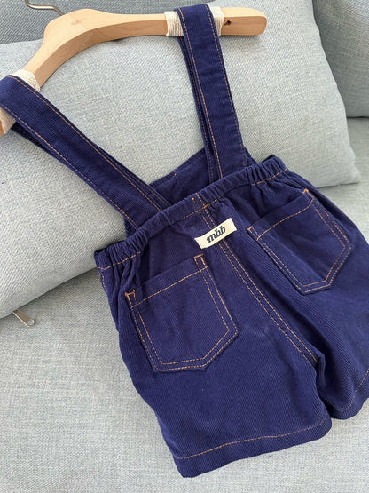 【秋のPRE-ODER 5%OFF】29. Royal Corduroy Suspender Pants | monbebe