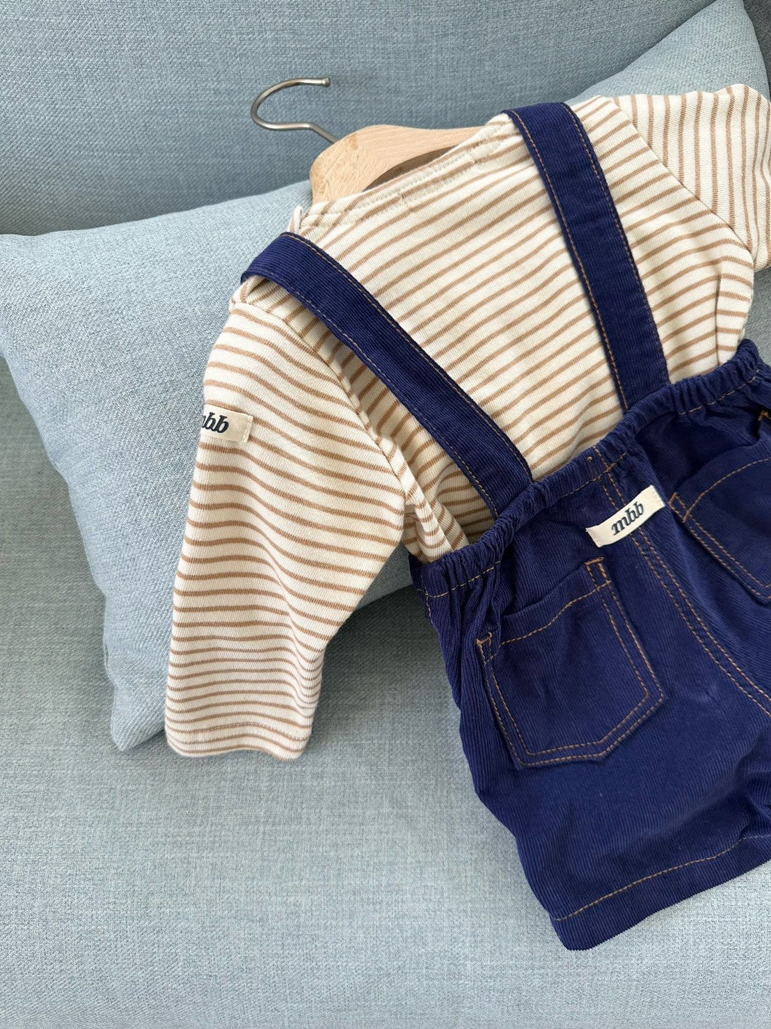 【PRE-ODER〆8.9(sun)】29. Royal Corduroy Suspender Pants | monbebe