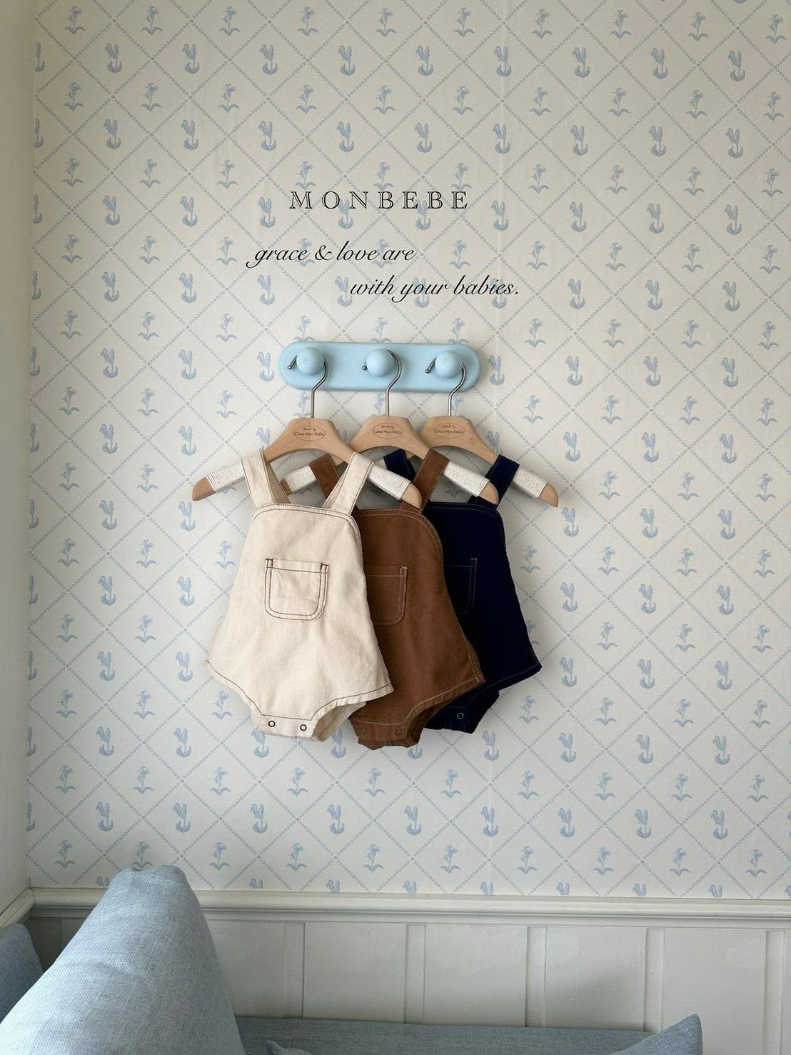 【PRE-ODER〆8.9(sun)】28. Royal Corduroy Baby Suit | monbebe