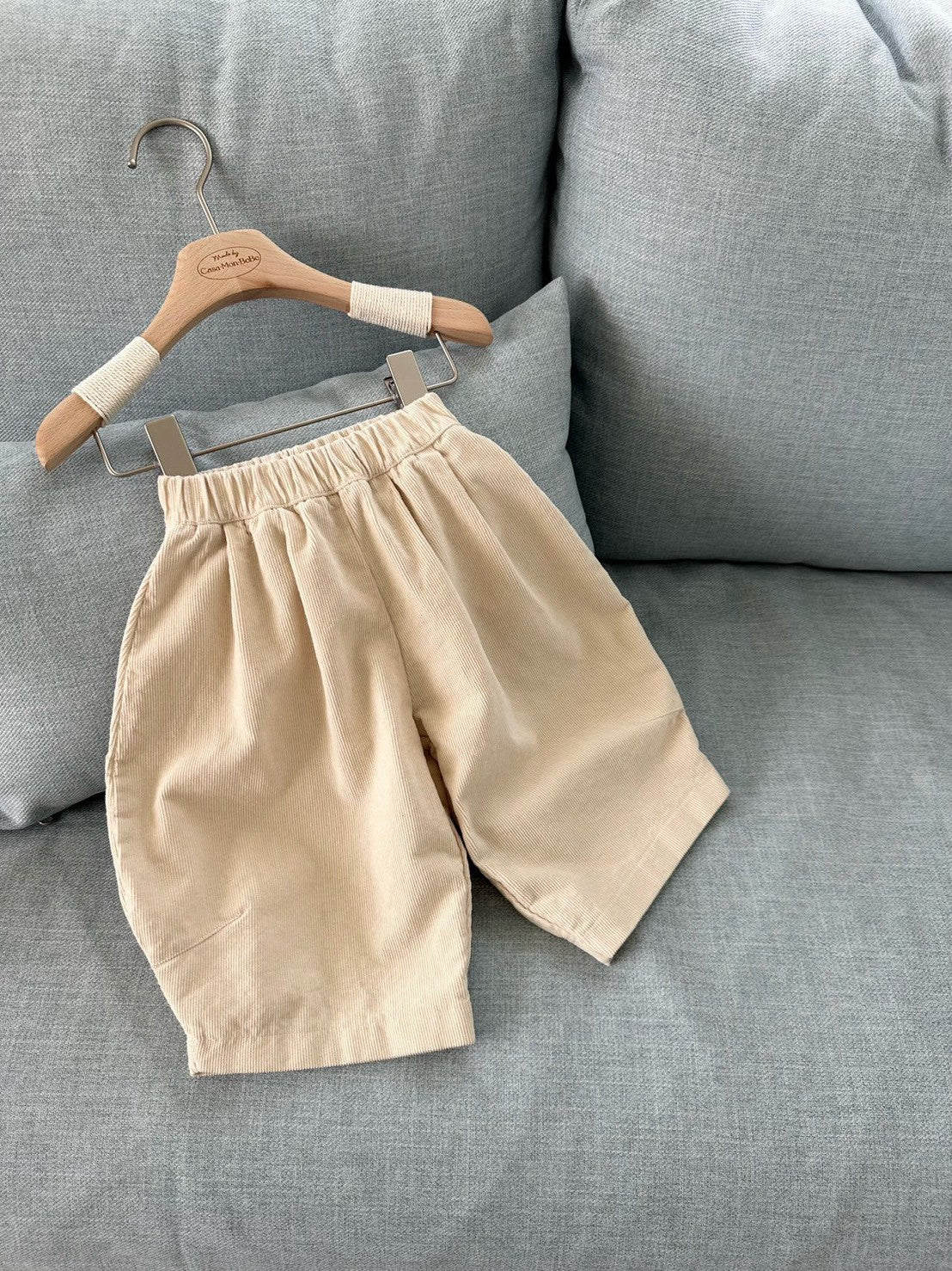 【PRE-ODER〆8.9(sun)】27. Dart Barrel-Fit Pants | monbebe