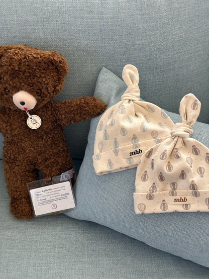 【秋のPRE-ODER 5%OFF】25. Ed Balloon Suit & Bonnet Set | monbebe