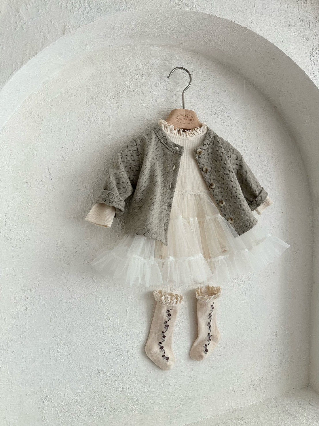 【PRE-ODER〆8.9(sun)】18. Argyle Cardigan | monbebe