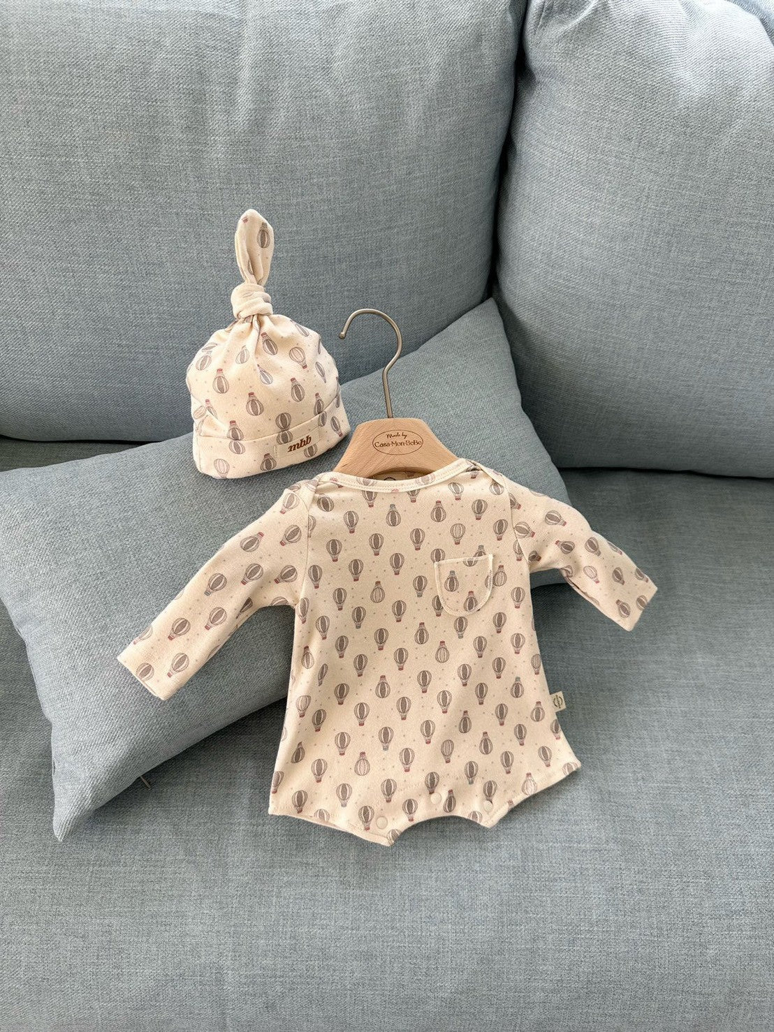 【PRE-ODER〆8.9(sun)】25. Ed Balloon Suit & Bonnet Set | monbebe