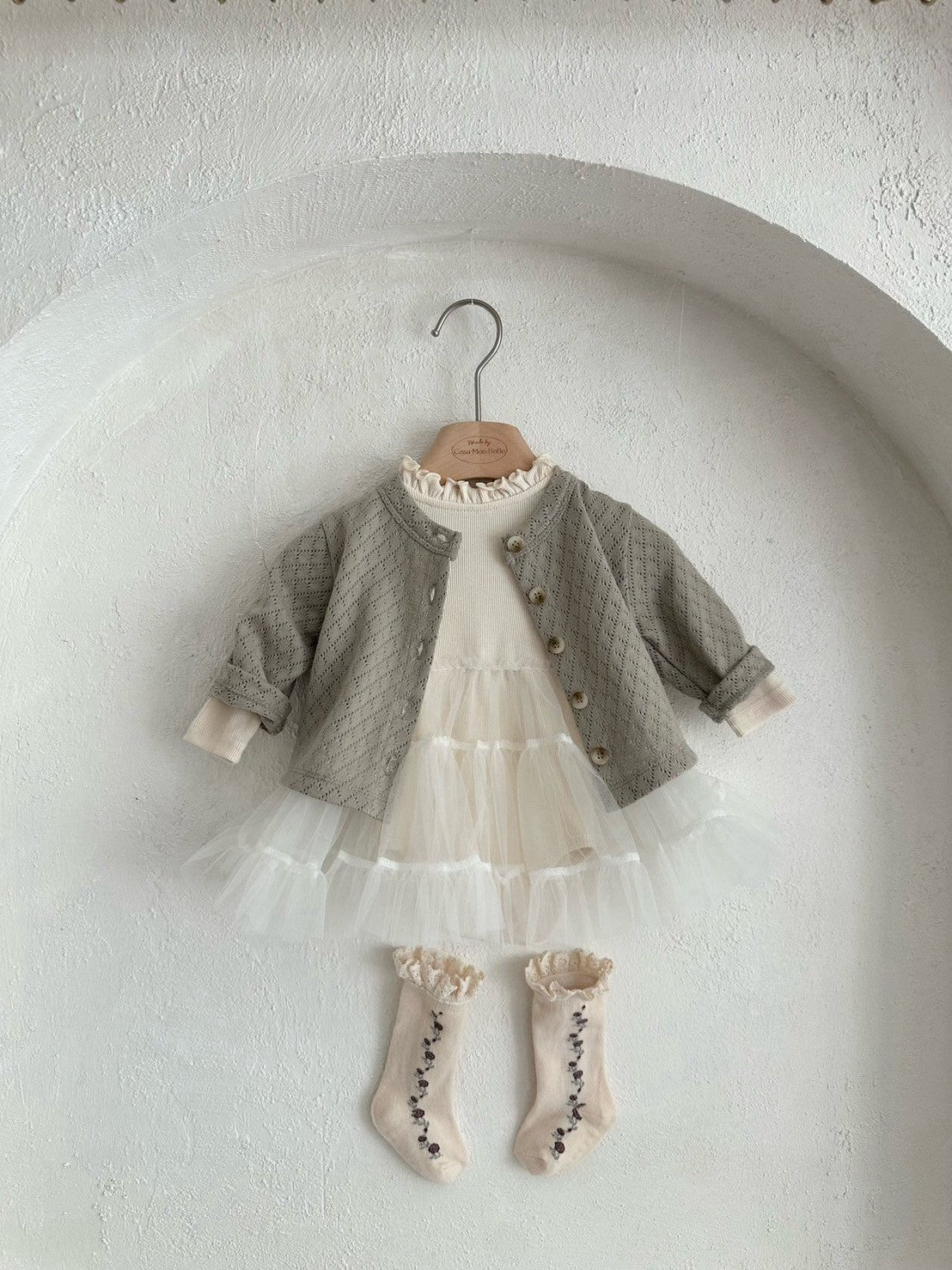 【PRE-ODER〆8.9(sun)】46. Ribbed Shasha Suit | monbebe