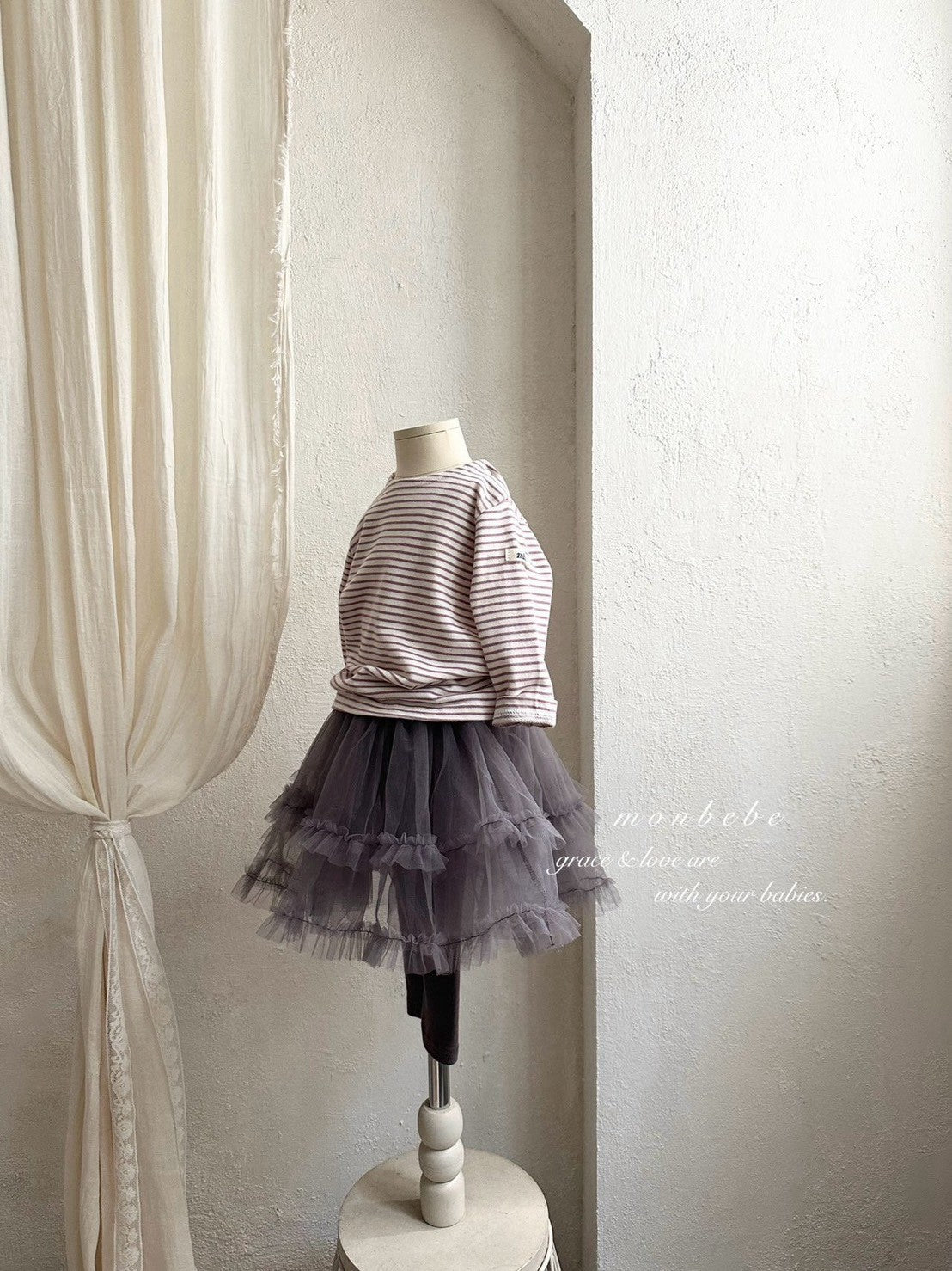 【PRE-ODER〆8.9(sun)】45. Lily Tutu Leggings | monbebe