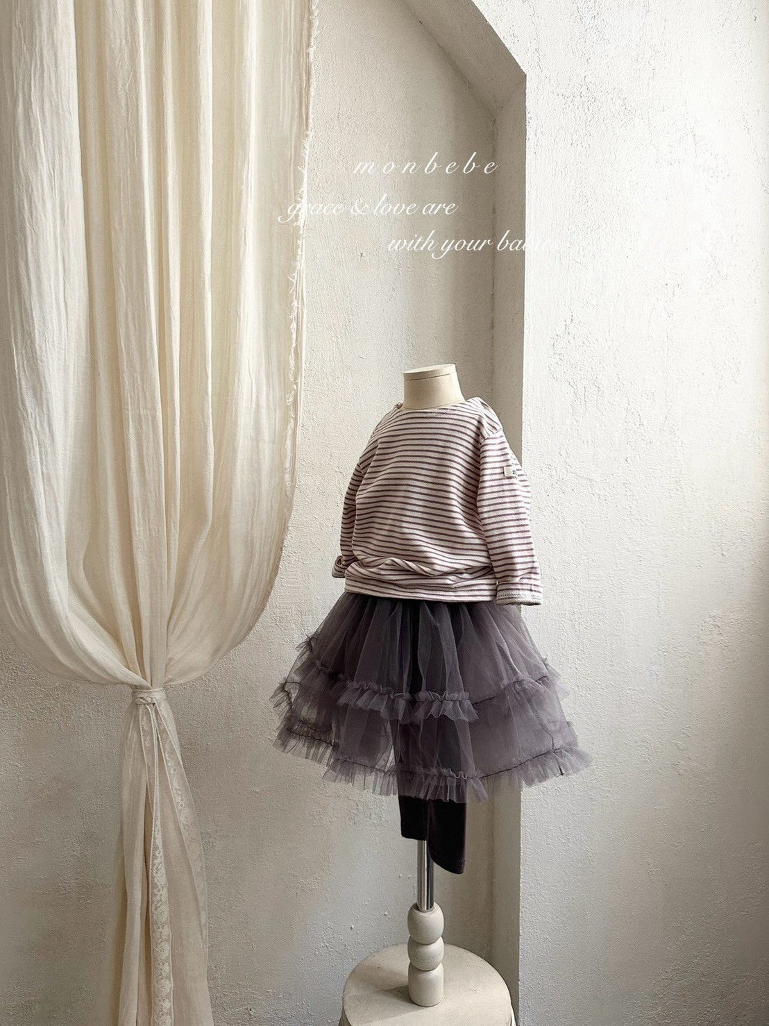 【PRE-ODER〆8.9(sun)】45. Lily Tutu Leggings | monbebe