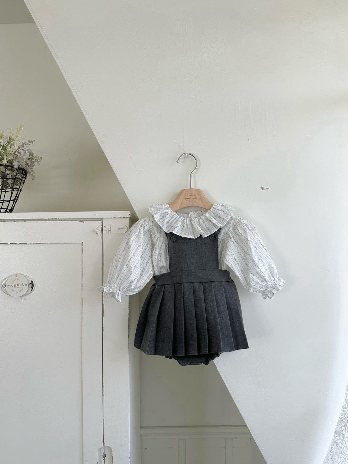 【PRE-ODER〆8.9(sun)】44. Flower Elder Blouse | monbebe